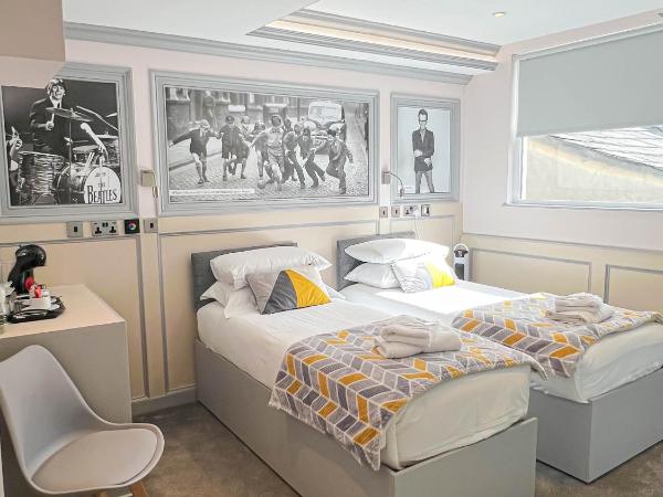 Central Station Hotel Liverpool : photo 1 de la chambre chambre deluxe double ou lits jumeaux