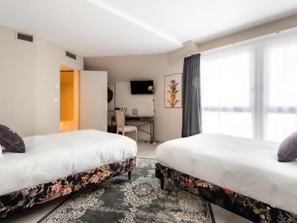 La Maison Hôtel Mulhouse Centre : photo 7 de la chambre chambre lits jumeaux spacieuse