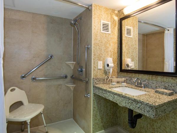 Holiday Inn Express & Suites Cuernavaca, an IHG Hotel : photo 2 de la chambre chambre lit king-size standard avec douche accessible en fauteuil roulant - adaptée aux personnes à mobilité réduite