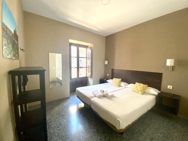 Patio de la Plateria : photo 6 de la chambre chambre double ou lits jumeaux avec salle de bains commune