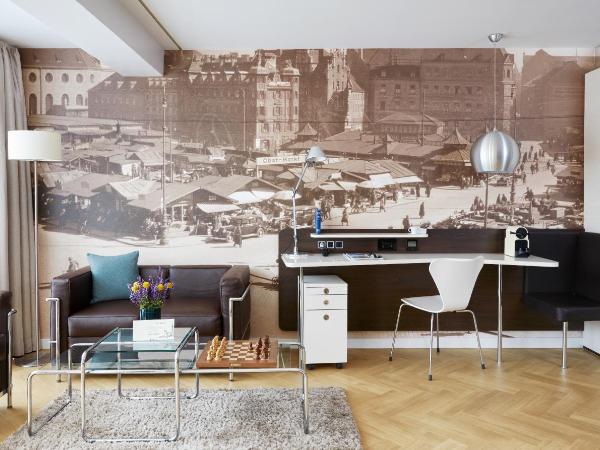 Living Hotel Das Viktualienmarkt : photo 4 de la chambre chambre affaires double plus
