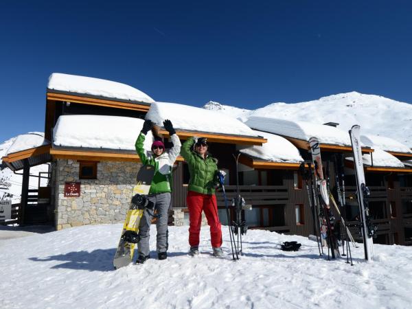 Résidence Odalys Le Hameau du Mottaret : photo 7 de la chambre appartement en duplex (7 adultes)