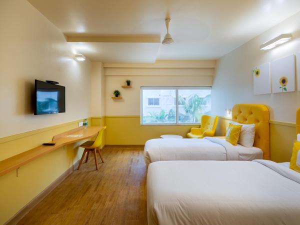 Bloom Hotel - HITEC City : photo 4 de la chambre chambre lits jumeaux standard