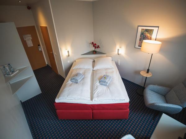 Hotel in Herrenhausen : photo 3 de la chambre chambre double - vue sur jardin [nr]