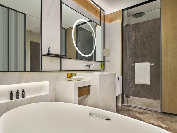 Artyzen Lingang Shanghai : photo 2 de la chambre chambre lits jumeaux - vue sur jardin