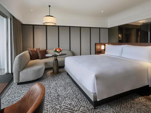 Fairmont Singapore : photo 8 de la chambre deluxe marina bay, 1 king, balcony, marina bay view