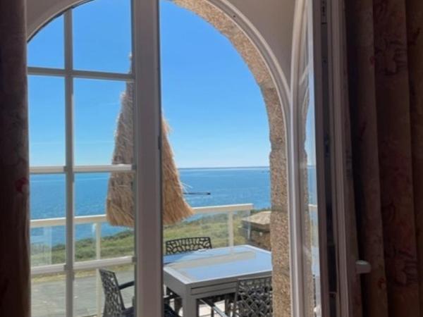 Hôtel de la Pointe du Grouin : photo 7 de la chambre chambre double avec terrasse