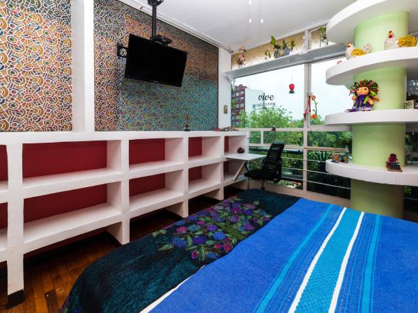 ITZAE Polanquito CDMX Lincoln Park dog friendly : photo 8 de la chambre chambre double - vue sur jardin