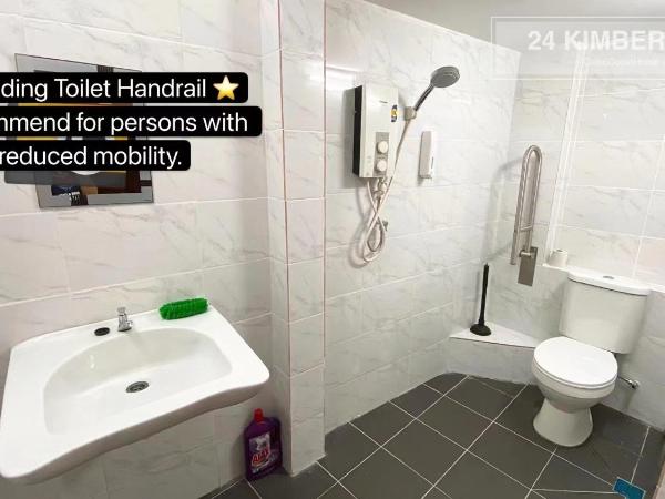 24 Kimberley : photo 6 de la chambre chambre double avec salle de bains commune