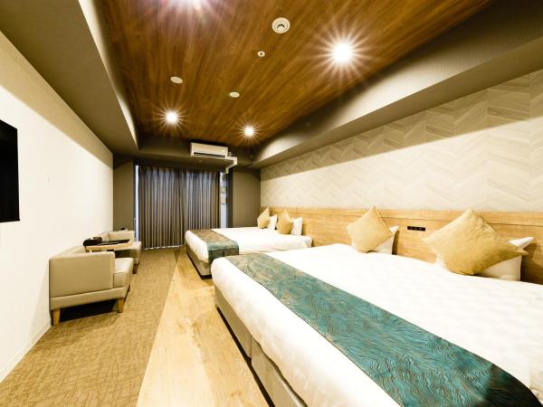 Takuto Hotel Osaka Shinsaibashi : photo 2 de la chambre chambre lits jumeaux deluxe avec balcon