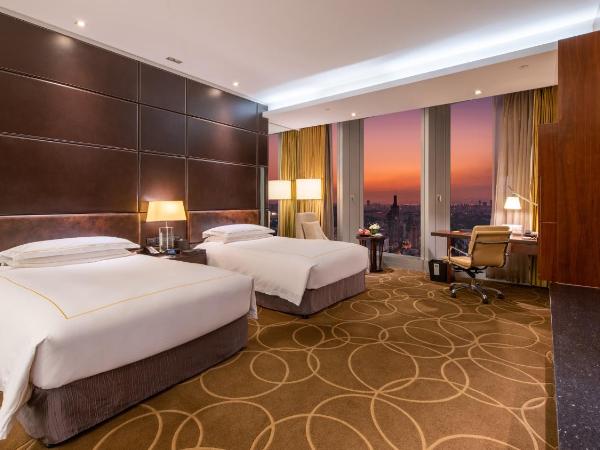 InterContinental Nanjing, an IHG Hotel : photo 1 de la chambre chambre double classique avec 2 lits doubles - vue sur ville