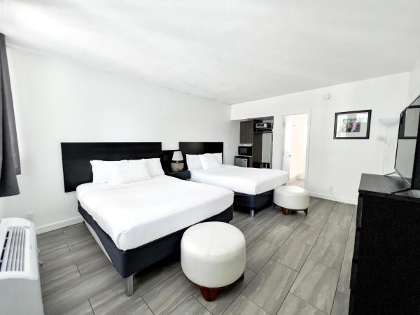 Beach Gardens : photo 1 de la chambre studio queen avec 2 lits queen-size