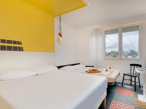 Hôtel ibis Styles Auxerre Nord : photo 7 de la chambre chambre double standard avec canapé-lit