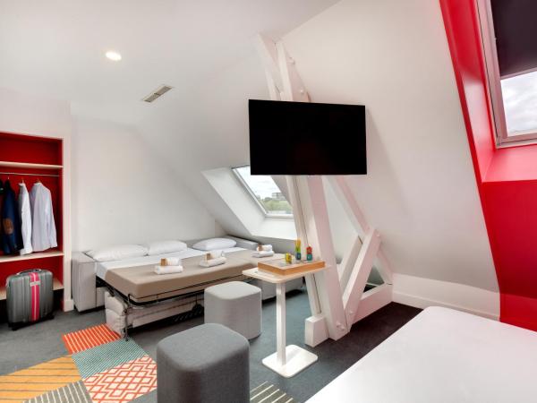 Hôtel ibis Styles Auxerre Nord : photo 1 de la chambre chambre double standard avec canapé-lit