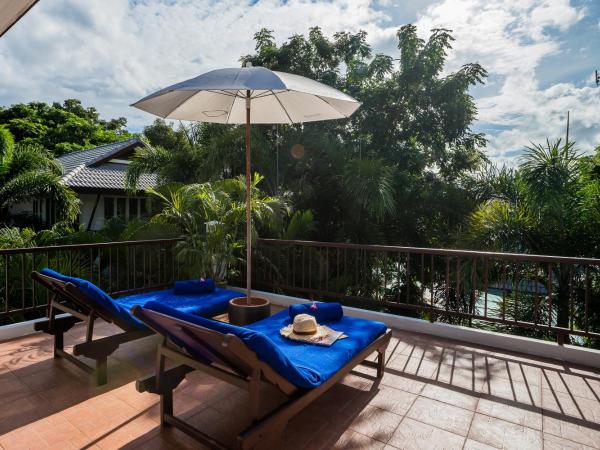 Laksasubha Hua Hin : photo 9 de la chambre hébergement lit king-size avec véranda - côté jardin