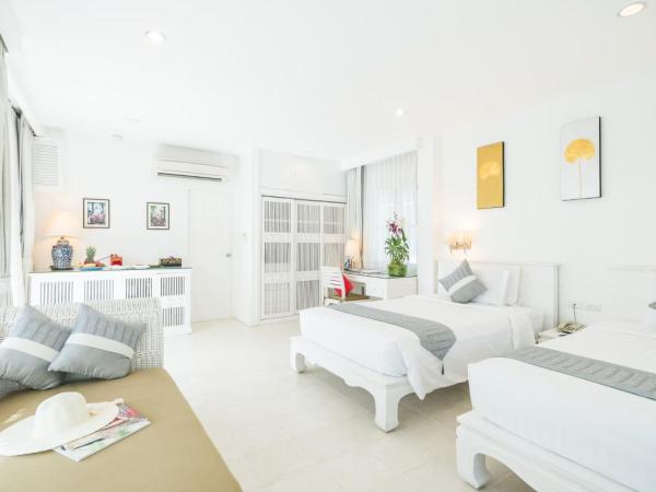 Laksasubha Hua Hin : photo 3 de la chambre hébergement lits jumeaux avec véranda - côté jardin