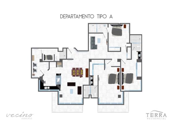 Terra Residencial : photo 3 de la chambre appartement supérieur
