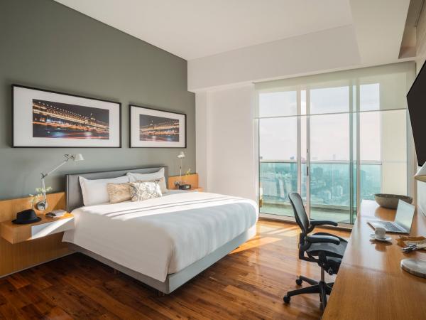 The Paragon Hotel Mexico Santa Fe By Accor : photo 4 de la chambre suite studio lit king-size avec vue