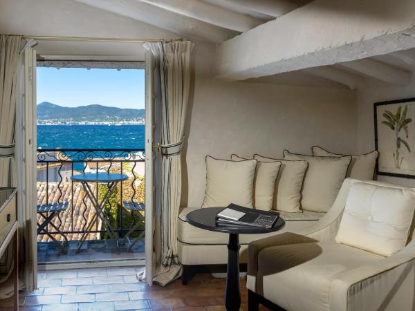 Le Yaca Saint-Tropez : photo 4 de la chambre chambre double avec balcon - vue sur mer