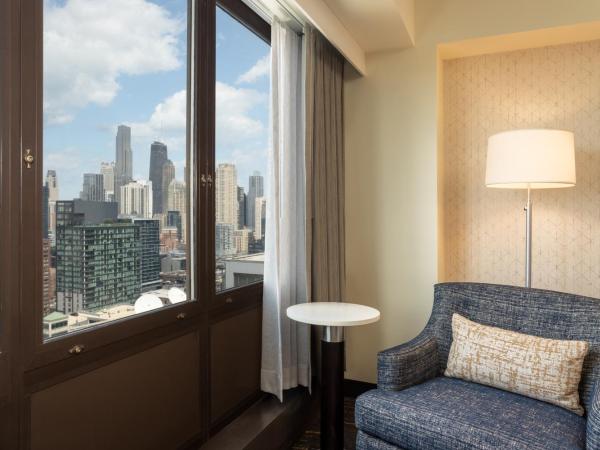 Holiday Inn - Chicago Dwtn - Wolf Point, an IHG Hotel : photo 4 de la chambre chambre lit king-size standard - vue sur horizon