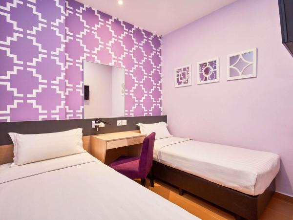 ibis budget Singapore Joo Chiat : photo 3 de la chambre chambre lits jumeaux standard (sans fenêtre)