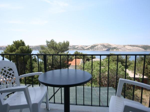 Apartments and rooms by the sea Stara Novalja, Pag - 6303 : photo 6 de la chambre chambre double avec balcon - vue sur mer