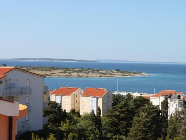Apartments and rooms with parking space Novalja, Pag - 6341 : photo 6 de la chambre appartement 1 chambre avec balcon et vue sur mer