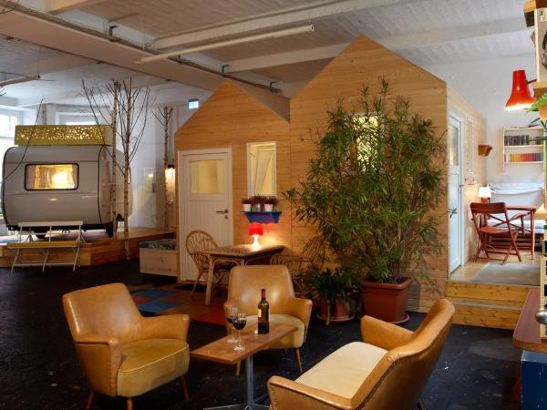 Hüttenpalast : photo 8 de la chambre caravane ou cabane