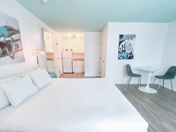 Aqua Hotel : photo 2 de la chambre studio lit king-size deluxe - accessible aux personnes à mobilité réduite