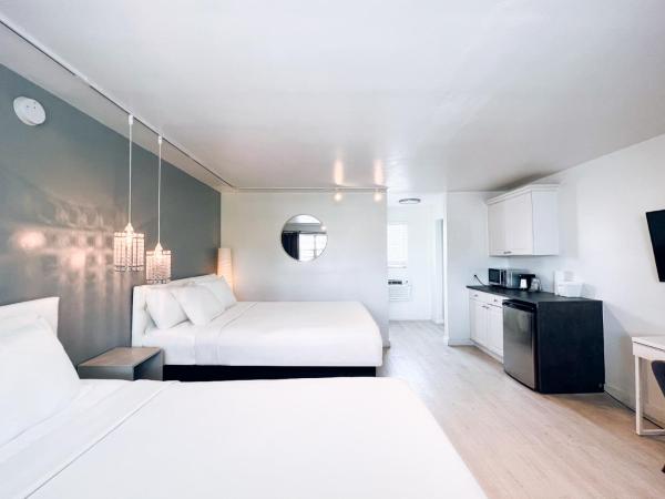 North Beach Hotel : photo 2 de la chambre studio avec 2 lits queen-size