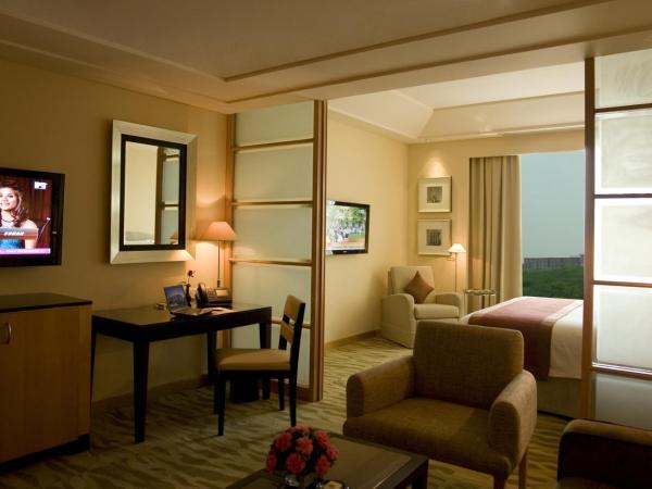 The Grand New Delhi : photo 3 de la chambre business suite, 15% discount on food & non-alcoholic beverages, 20% discount on spa & laundry, grand club access, butler service upon request