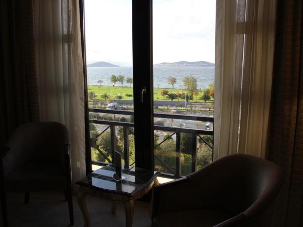 Hotel Suadiye : photo 9 de la chambre chambre deluxe - vue sur mer