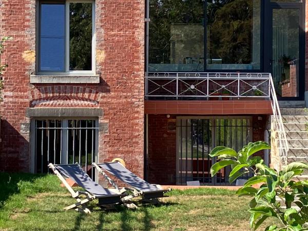 Maison Henri Namur : photo 10 de la chambre chambre double - vue sur jardin