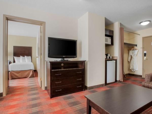 Best Western Plus Red Deer Inn & Suite : photo 1 de la chambre two-bedroom suite with one king beds, two single beds and sofa bed