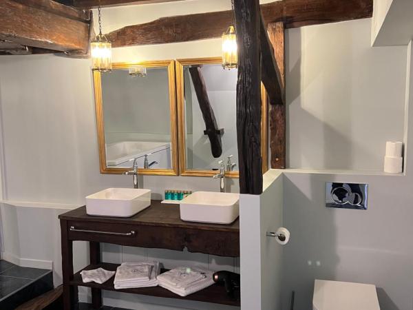 24H LE MANS Château de Lauresse chambres d'hôtes Luxe : photo 9 de la chambre chambre double avec salle de bains privative