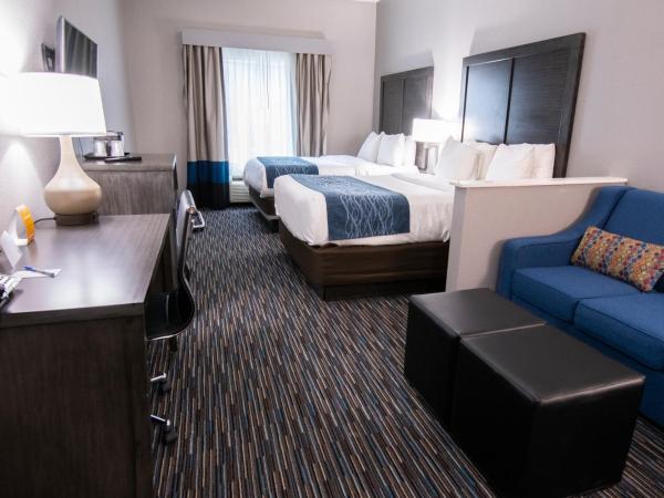Comfort Inn & Suites Near Medical Center : photo 7 de la chambre suite 2 lits queen-size - non-fumeurs