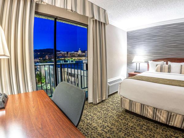 Salt Lake Plaza Hotel SureStay Collection by Best Western : photo 2 de la chambre chambre lit king-size avec canapé-lit - non-fumeurs