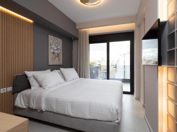 LUX&EASY Athens Downtown Residences : photo 9 de la chambre suite 2 chambres avec jacuzzi