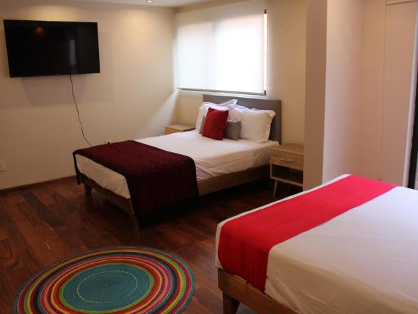 Casa Luna Coyoacan : photo 3 de la chambre chambre double avec terrasse