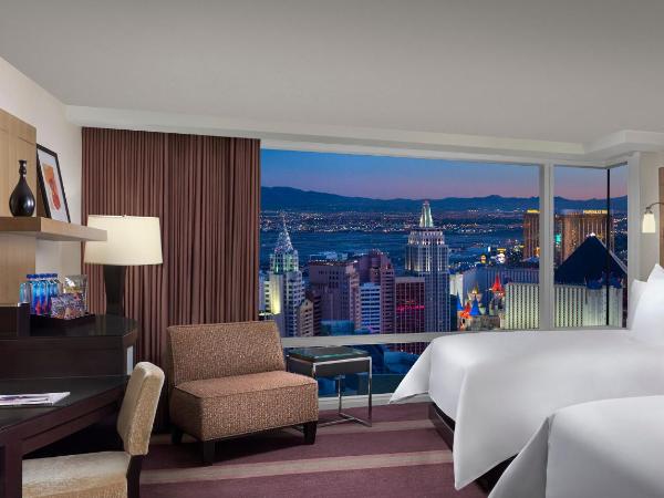 ARIA Resort & Casino : photo 3 de la chambre hébergement 2 lits queen-size deluxe - vue sur strip