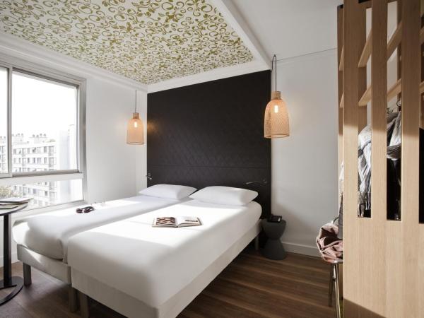 ibis Styles Paris Buttes Chaumont : photo 5 de la chambre chambre lits jumeaux