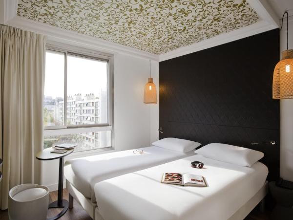 ibis Styles Paris Buttes Chaumont : photo 4 de la chambre chambre lits jumeaux