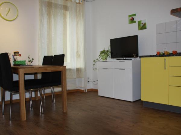 Guesthouse Casa Esperanza Basel : photo 6 de la chambre studio avec kitchenette et salle de bains commune
