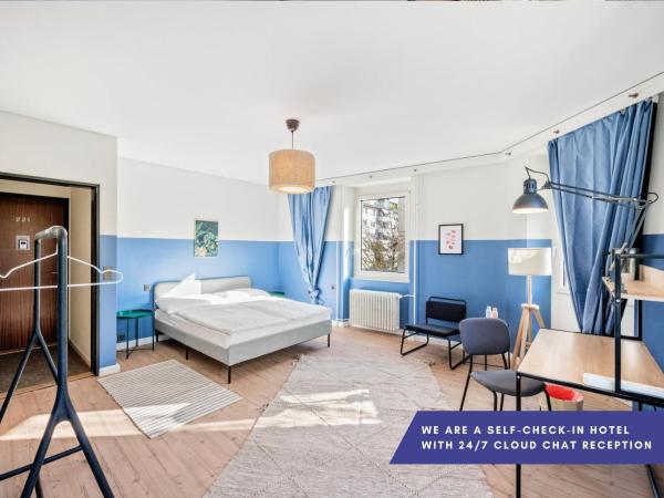 Becozy Self Check-in Pop-Up Hotel Basel : photo 8 de la chambre hébergement generous