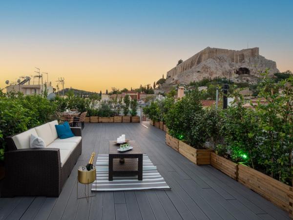 Plaka Arch Suites : photo 7 de la chambre suite dream excelsior avec terrasse