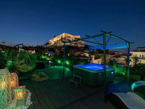 Plaka Arch Suites : photo 1 de la chambre suite dream excelsior avec terrasse