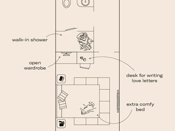 The Hoxton, Shepherds Bush : photo 8 de la chambre hébergement cosy park