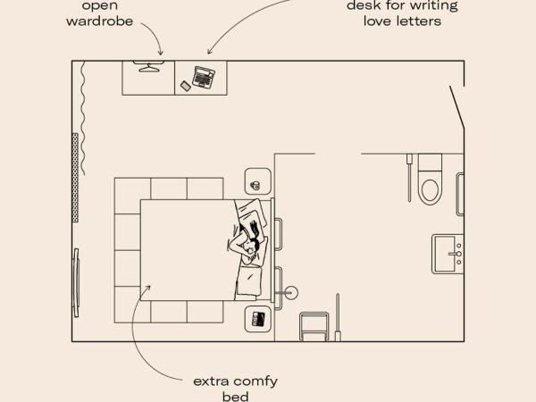 The Hoxton, Shepherds Bush : photo 5 de la chambre hébergement spacieux