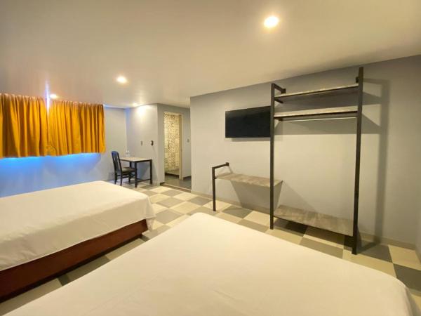 Hotel Estrella de Oriente : photo 3 de la chambre chambre double standard avec 2 lits doubles