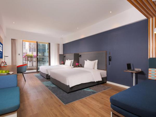 Holiday Inn Express Chengdu East, an IHG Hotel : photo 4 de la chambre chambre standard avec 2 lits queen-size